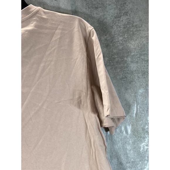 Cotton:On Men's Dusty Blossom Organic Henley Short Sleeve T-Shirt SZ S - Picture 6 of 13